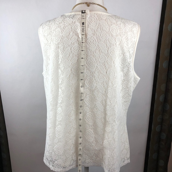 Kasper Career Sleeveless Top Size L - Picture 2 of 5